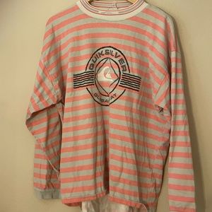 VINTAGE 90’s quicksilver surfer long sleeve graphic tee